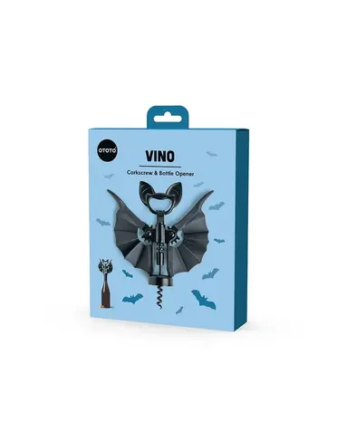 OTOTO Vino Bat Corkscrew & Bottle Opener