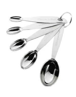 Stainless Steel Measuring Spoons 5pc