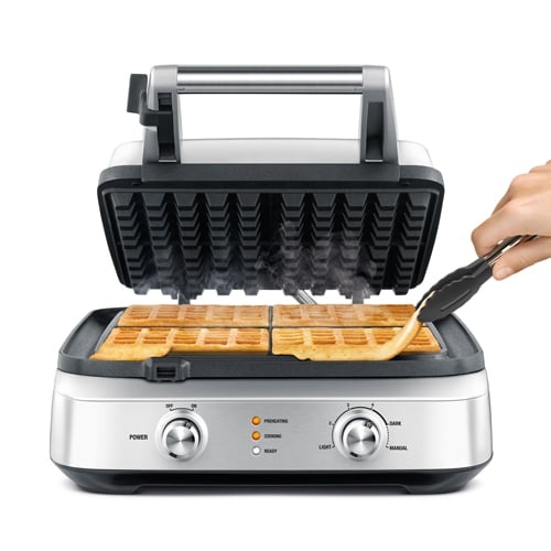 Breville USA The Smart Waffle 4 Slice