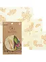 Beeswax Wraps Assorted 3pk- Honeycomb