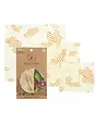 Beeswax Wraps Assorted 3pk- Honeycomb