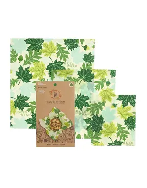 Beeswax Wraps Assorted 3pk- Forest