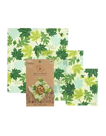 Beeswax Wraps Assorted 3pk- Forest