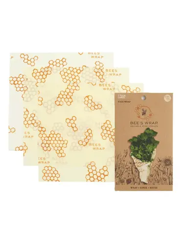 Beeswax Wraps Large 3pk- Honeycomb