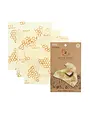 Beeswax Wraps Medium 3pk- Honeycomb