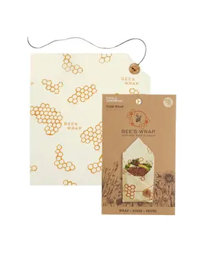 Beeswax Wrap Sandwich 1pk- Honeycomb