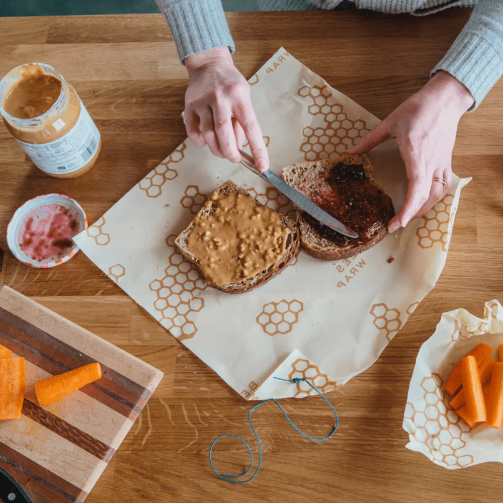 Beeswax Wrap Sandwich 1pk- Honeycomb