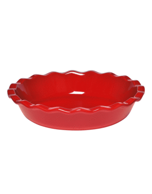 Emile Henry Pie Dish 9" Burgundy