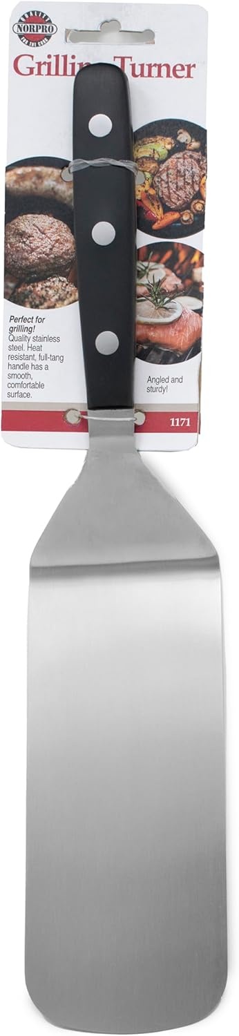 Norpro Turner w/Wood Handle 13'' SS