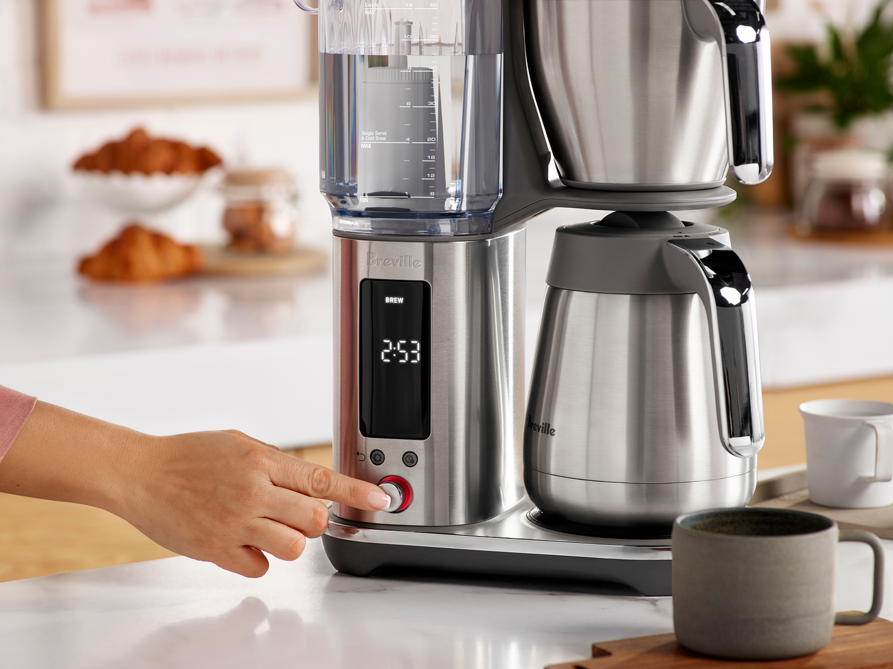 Breville USA Coffemaker 10c Luxe Precision Thermal 001