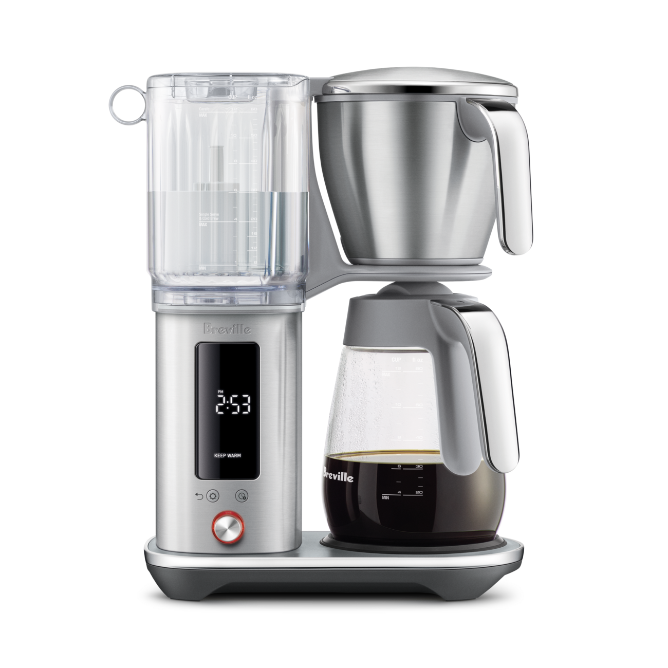 Breville USA Coffeemaker 10c Luxe Precision Glass 001