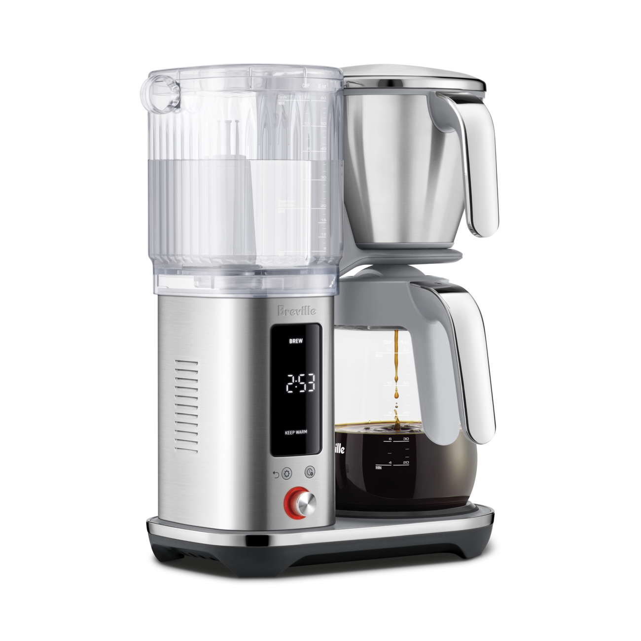 Breville USA Coffeemaker 10c Luxe Precision Glass 001
