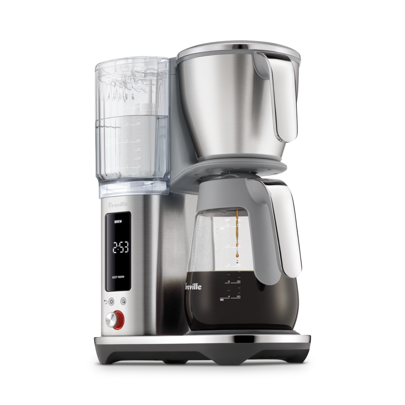 Breville USA Coffeemaker 10c Luxe Precision Glass 001