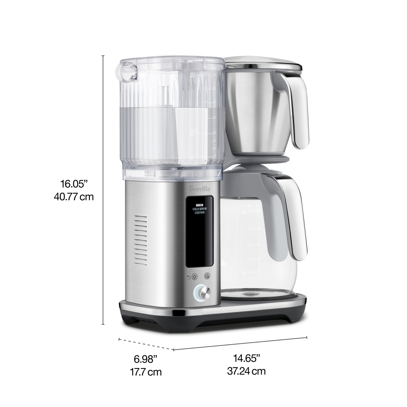 Breville USA Coffeemaker 10c Luxe Precision Glass 001