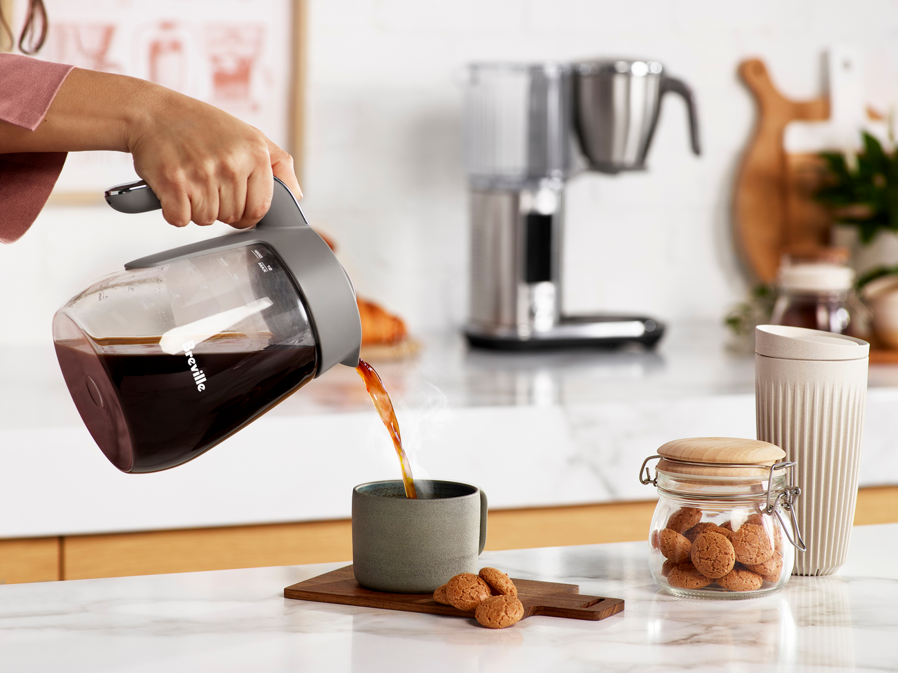 Breville USA Coffeemaker 10c Luxe Precision Glass 001