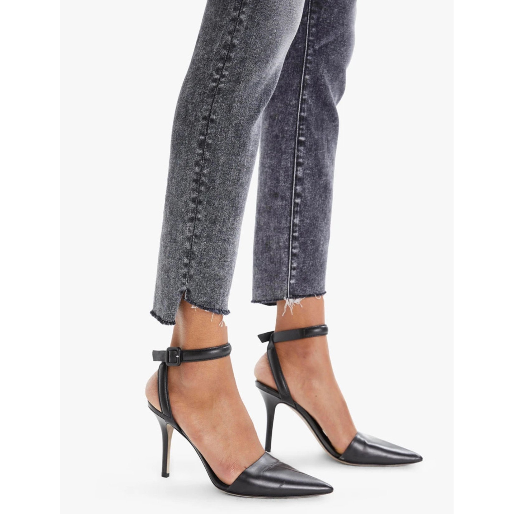 Mother The Stunner Ankle Zip Step Fray