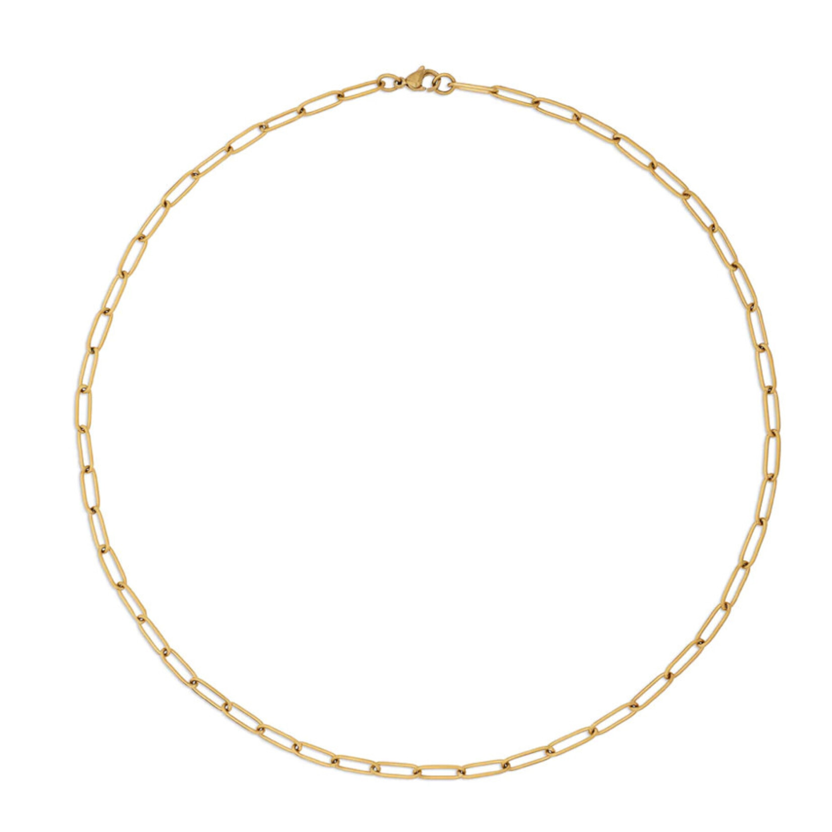 Ellie Vail Jayden Paperclip Chain Necklace