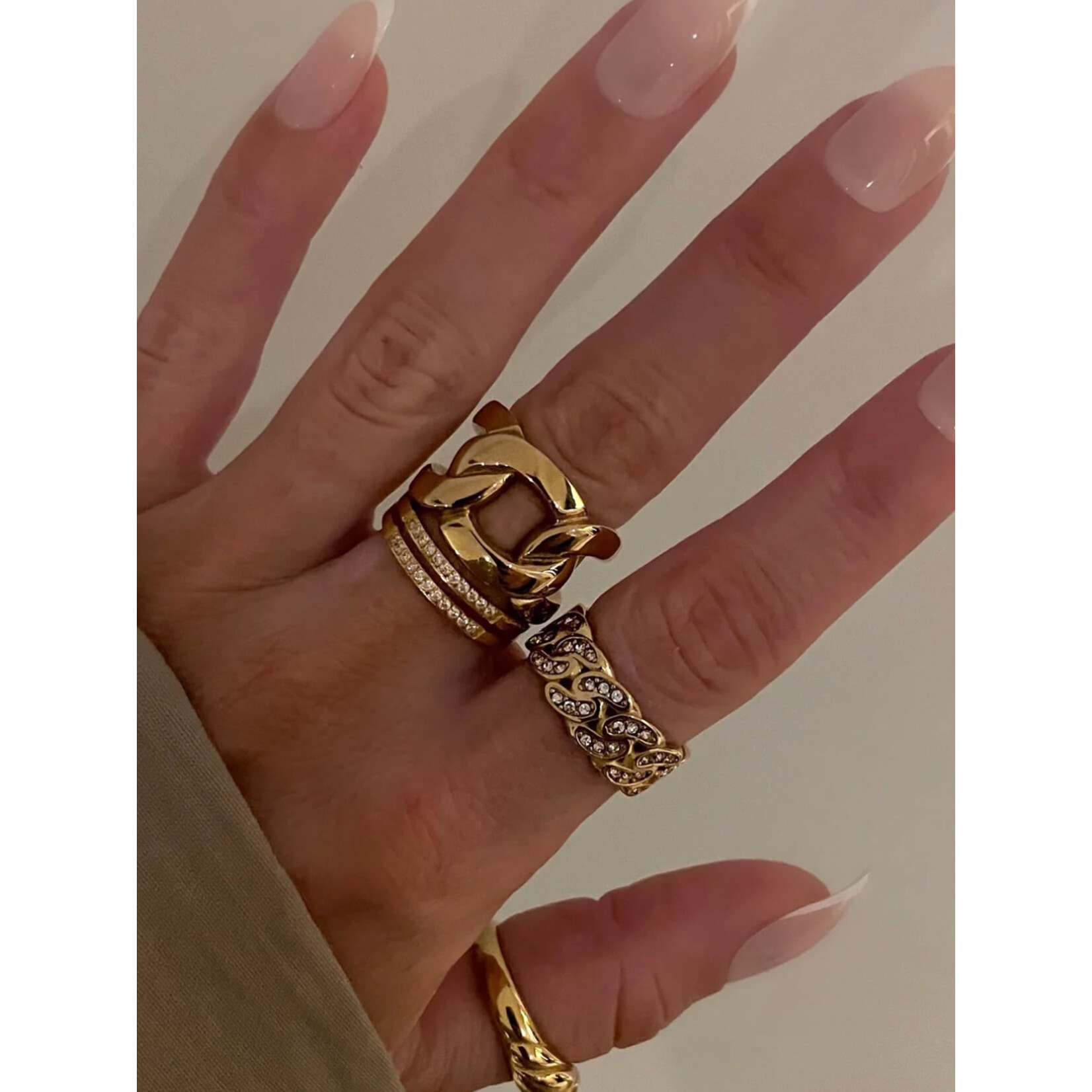 Ellie Vail Layne Double layer ring