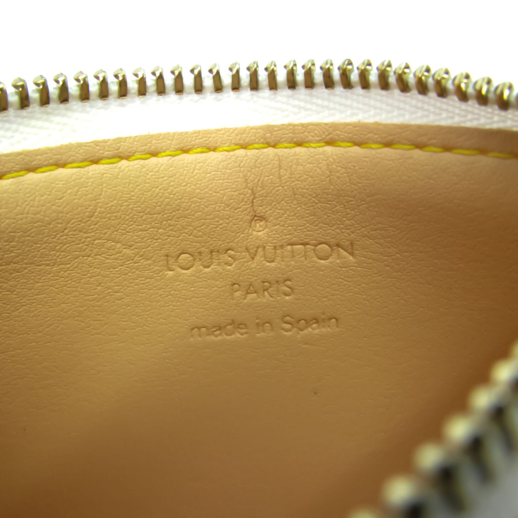 Louis Vuitton LV Monogram multi pochette coin purse blanc