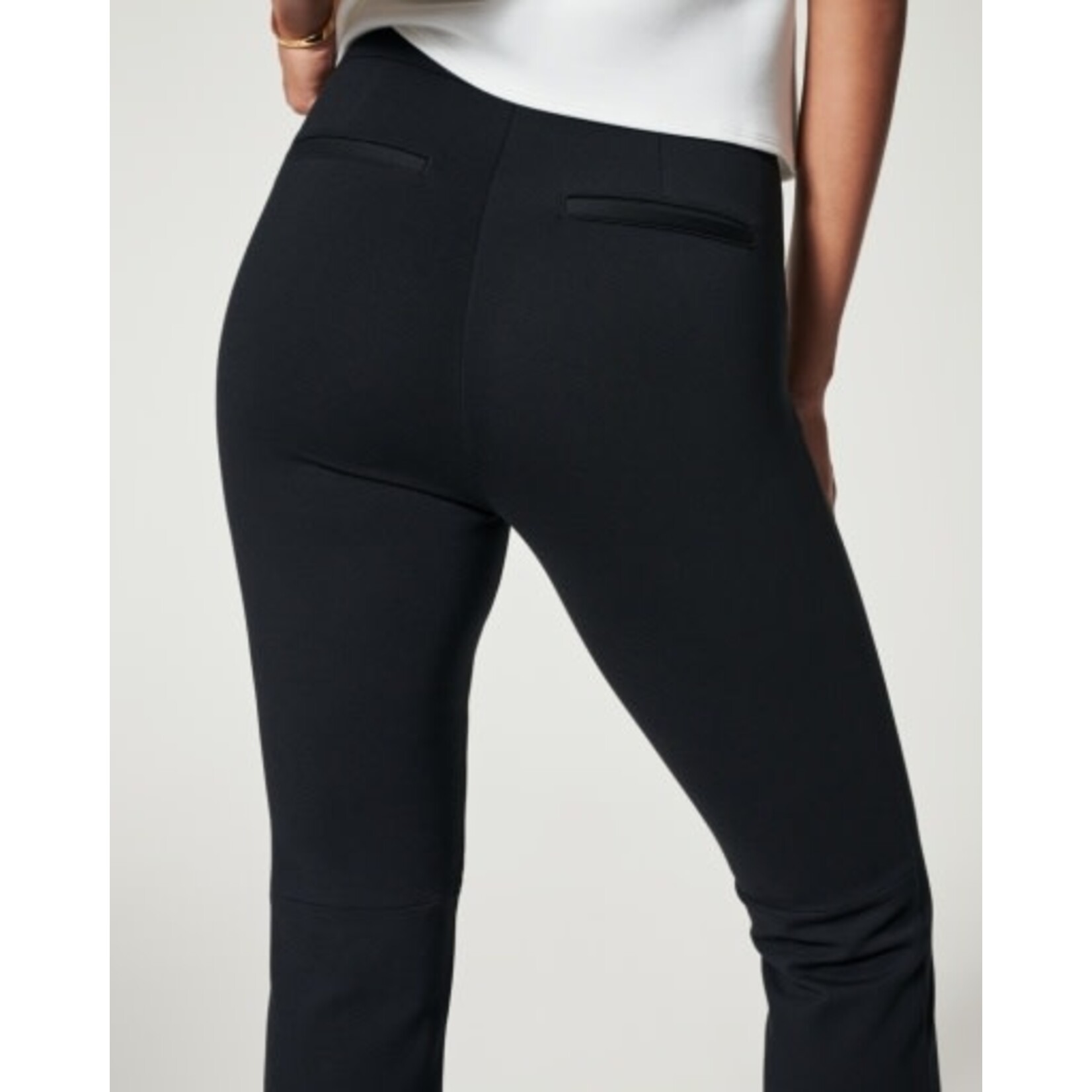 SPANX Perfect Front Slit Legging in Classic Black