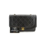 Chanel Chanel lamb skin quilted Diana flap bag