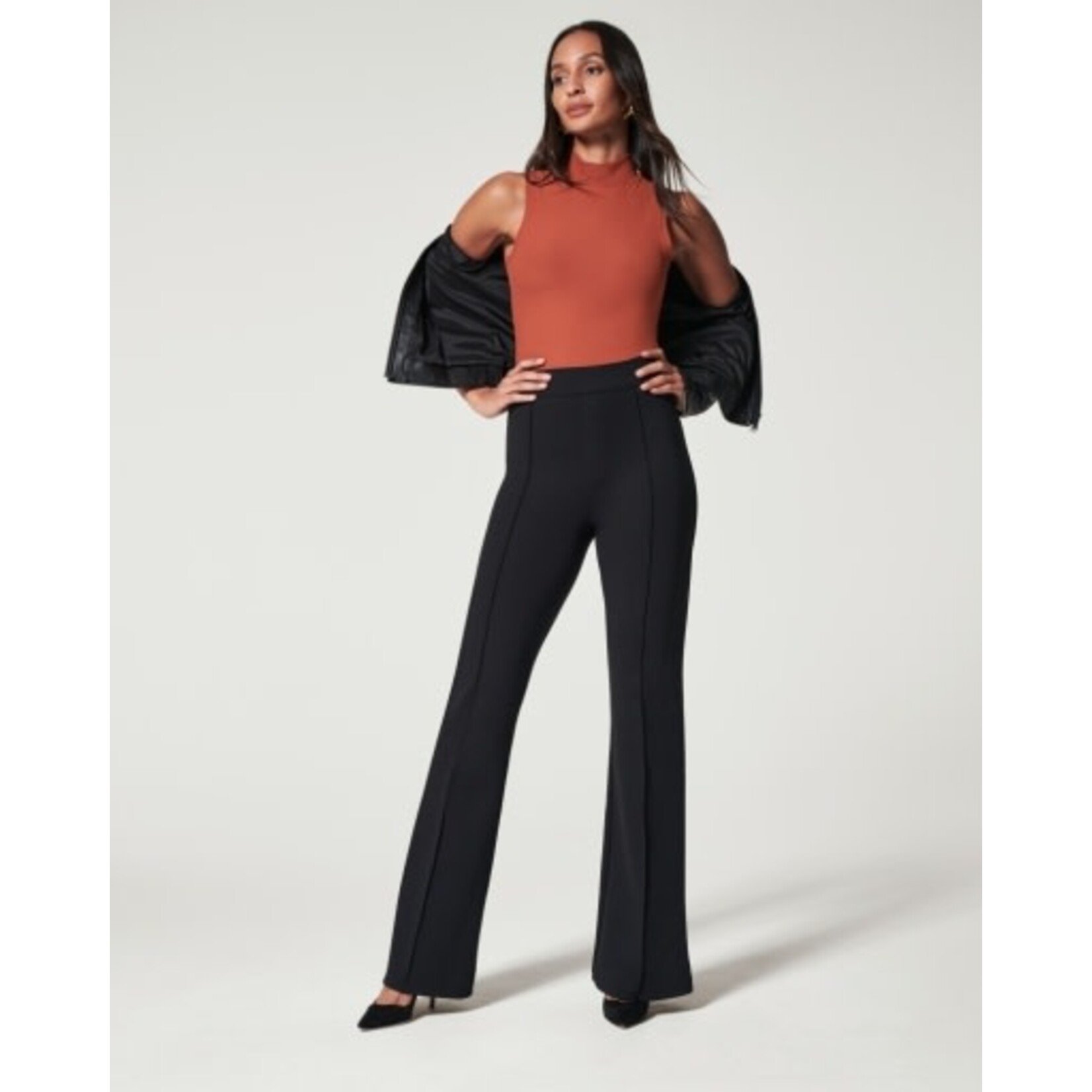 Spanx the perfect pant, hi-rise flare