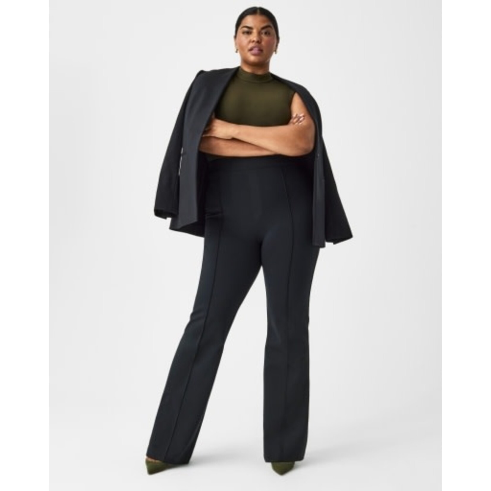 the perfect pant, hi-rise flare - Ella Blu