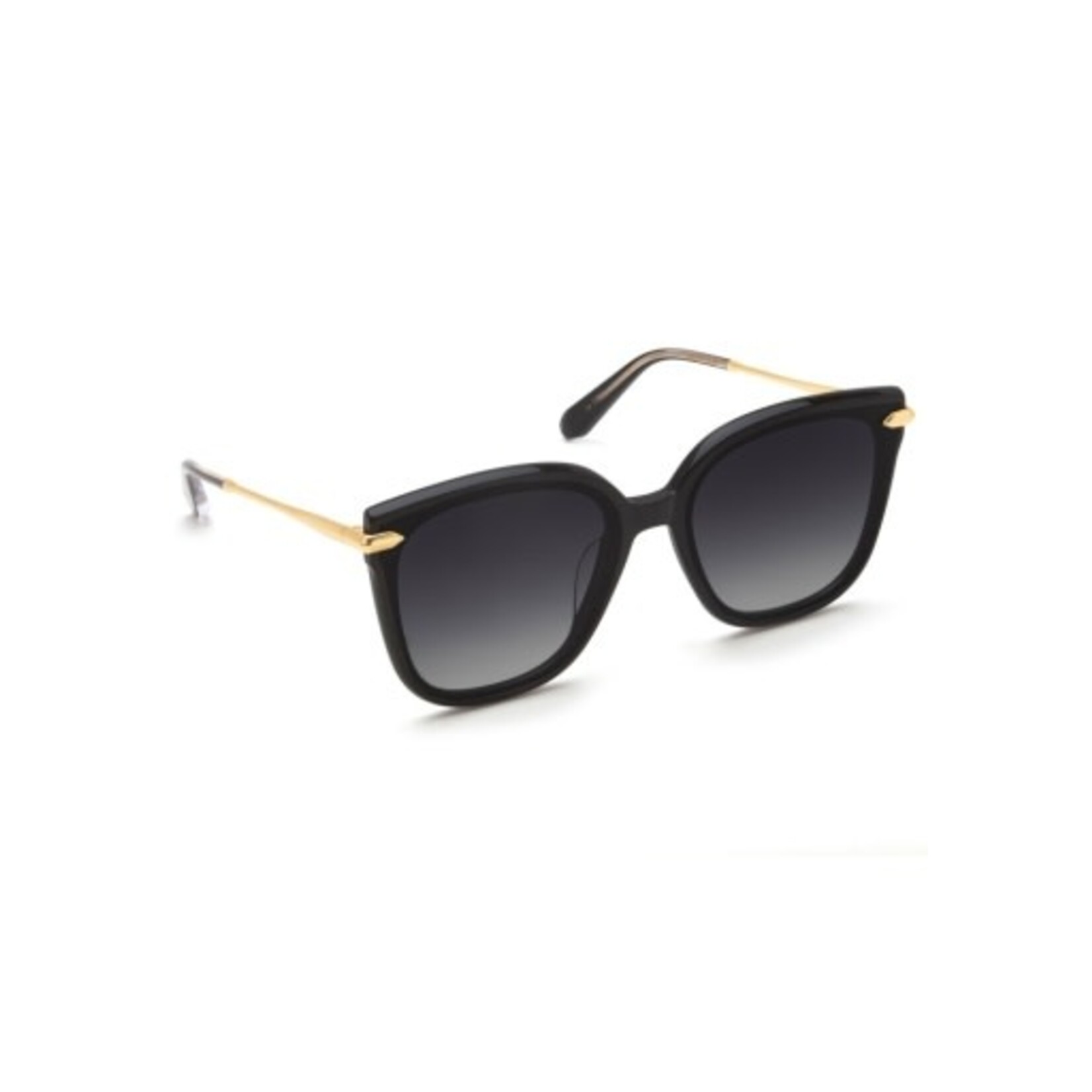 Krewe DEDE NYLON | Black + Black and Crystal 24K