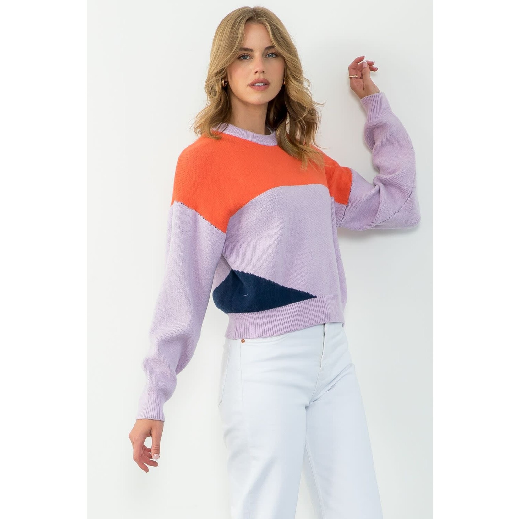 THML Colorblock sweater