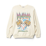 DayDreamer Def leopard long sleeve BF crew