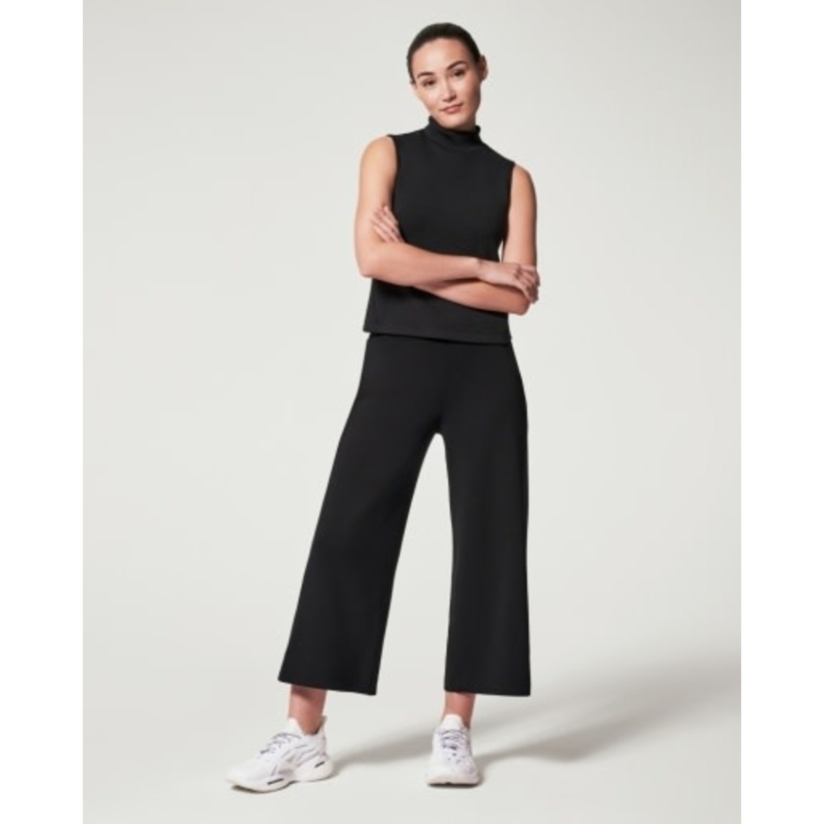 Spanx airessentials cropped wide leg pant