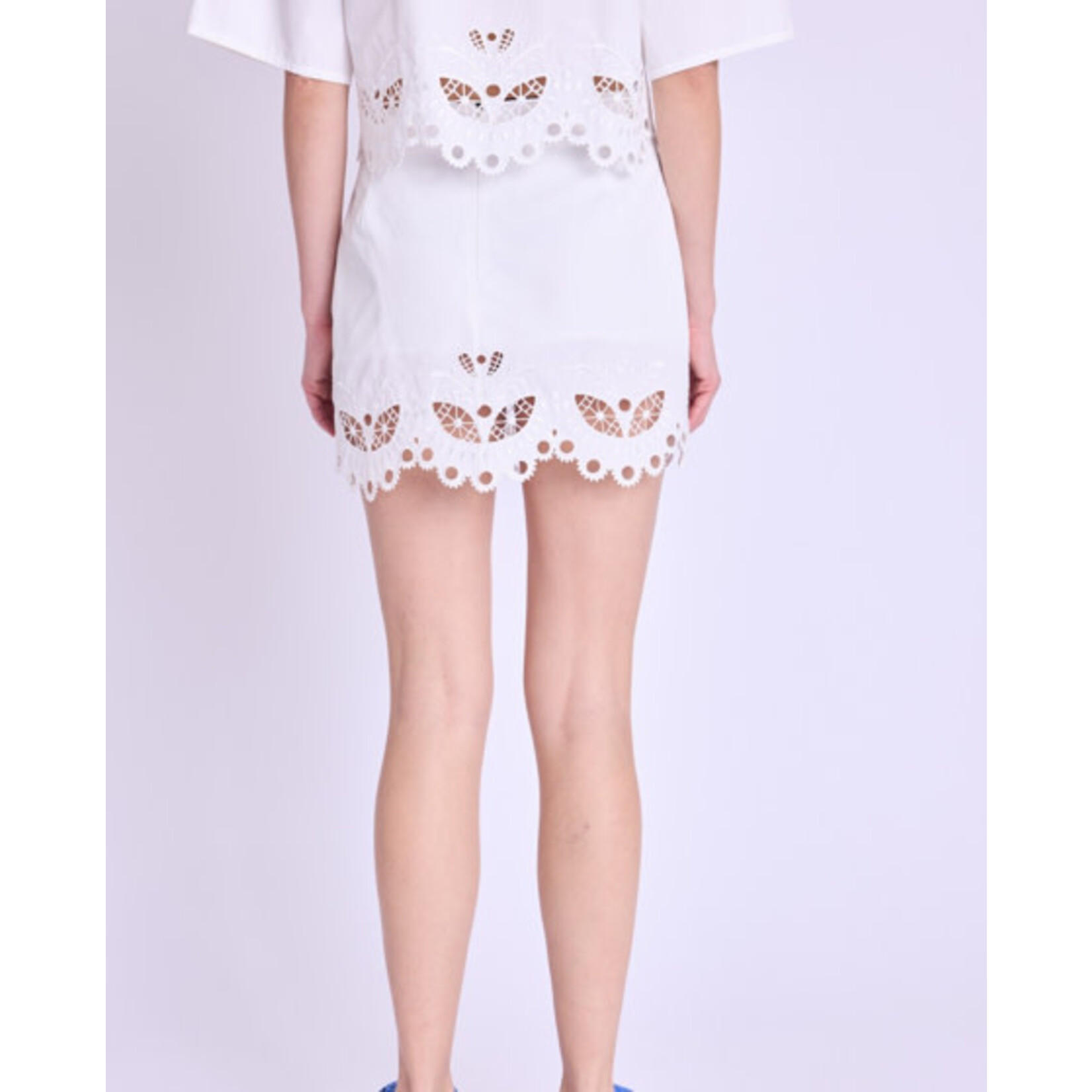 Berenice Janae Embroidered Skirt