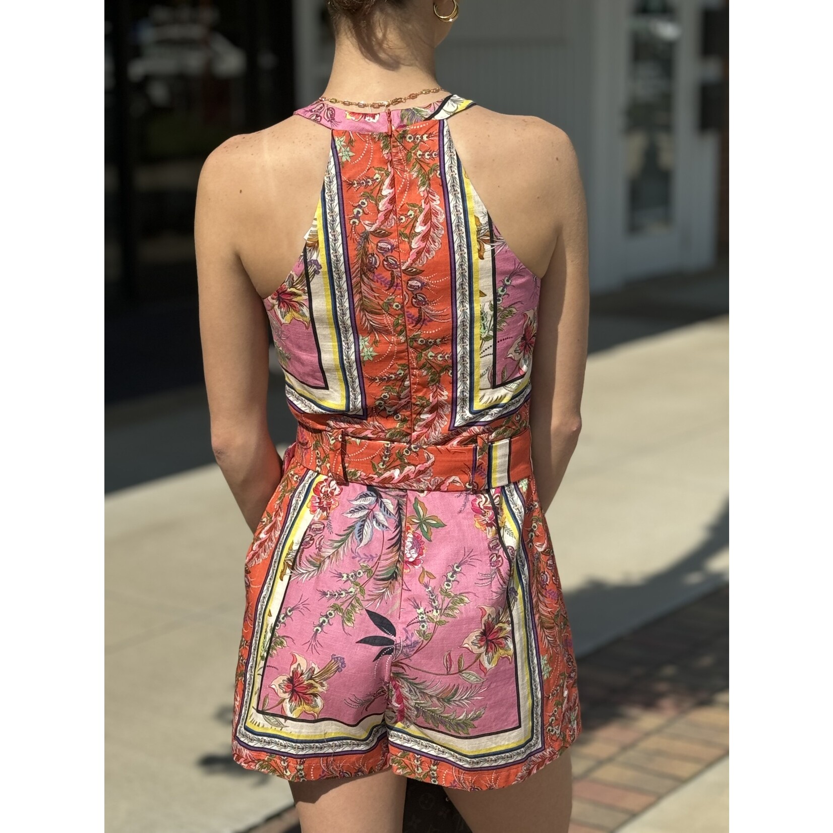 Lavender Brown Keira romper