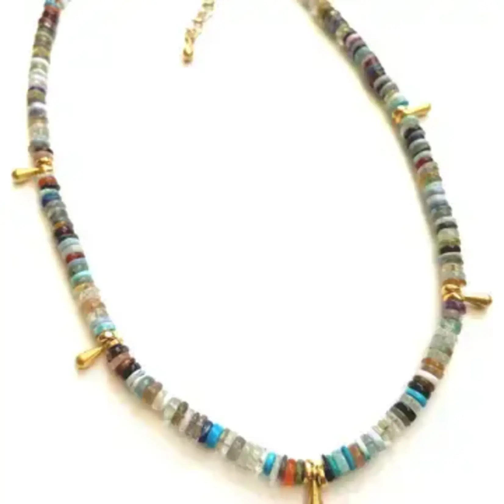 Heather Kahn Essential Stone Layer Necklace