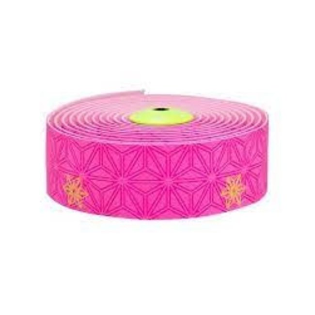 Supacaz Bar Tape SSK - Super Sticky Kush Neon Pink/Yellow Galaxy
