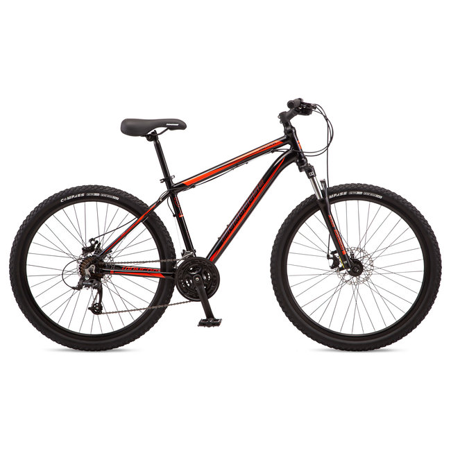 mongoose bike black and orange