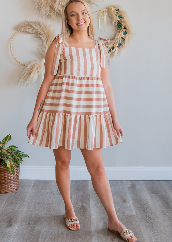 By Together Baby Doll Striped Dress
