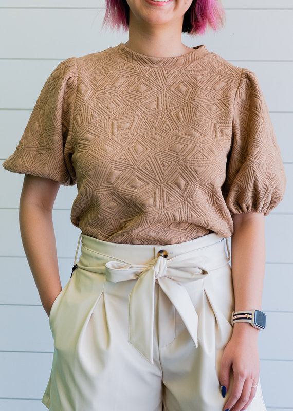 THML Textured Knit Top