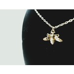 Cosette von lee gold bee necklace