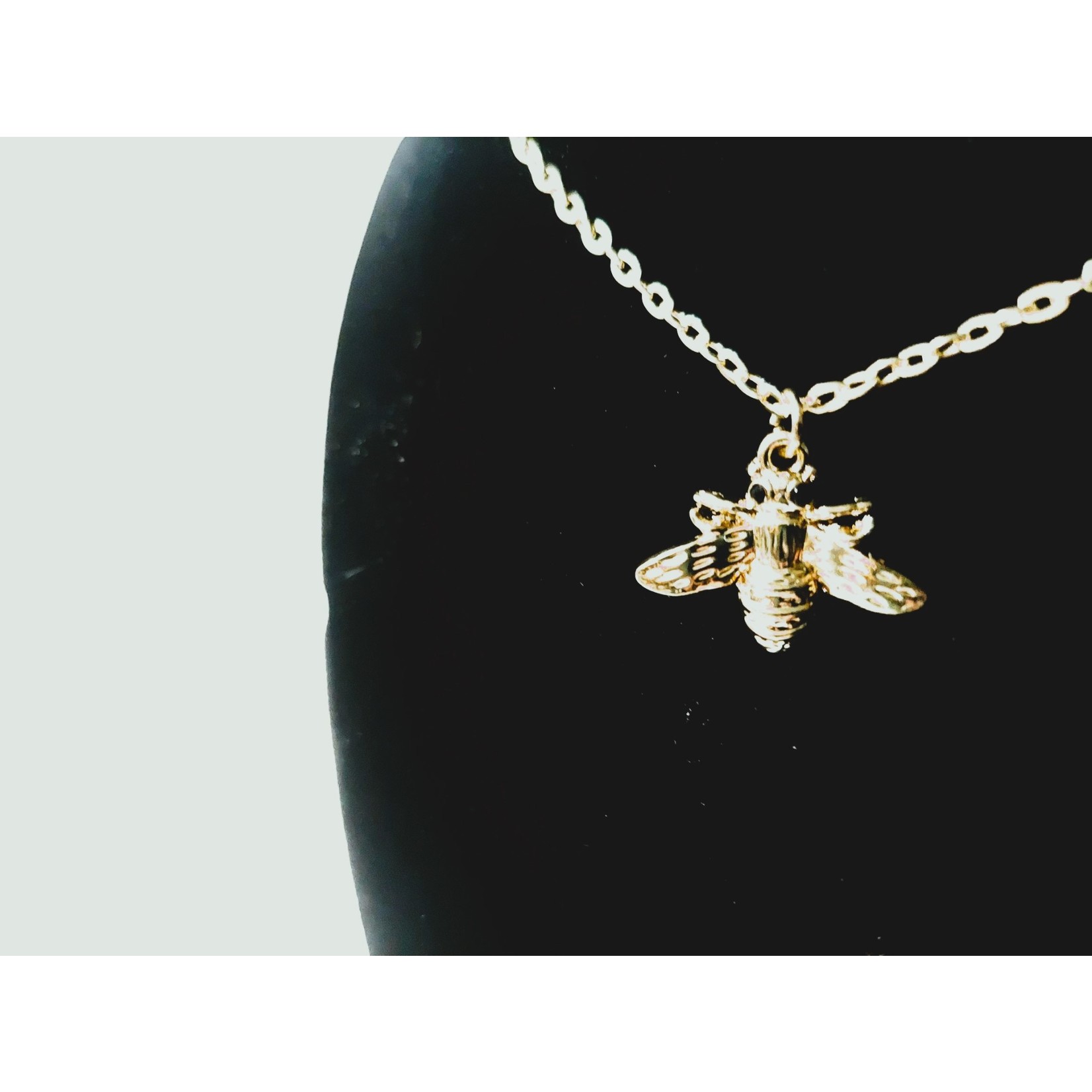 Cosette von lee gold bee necklace