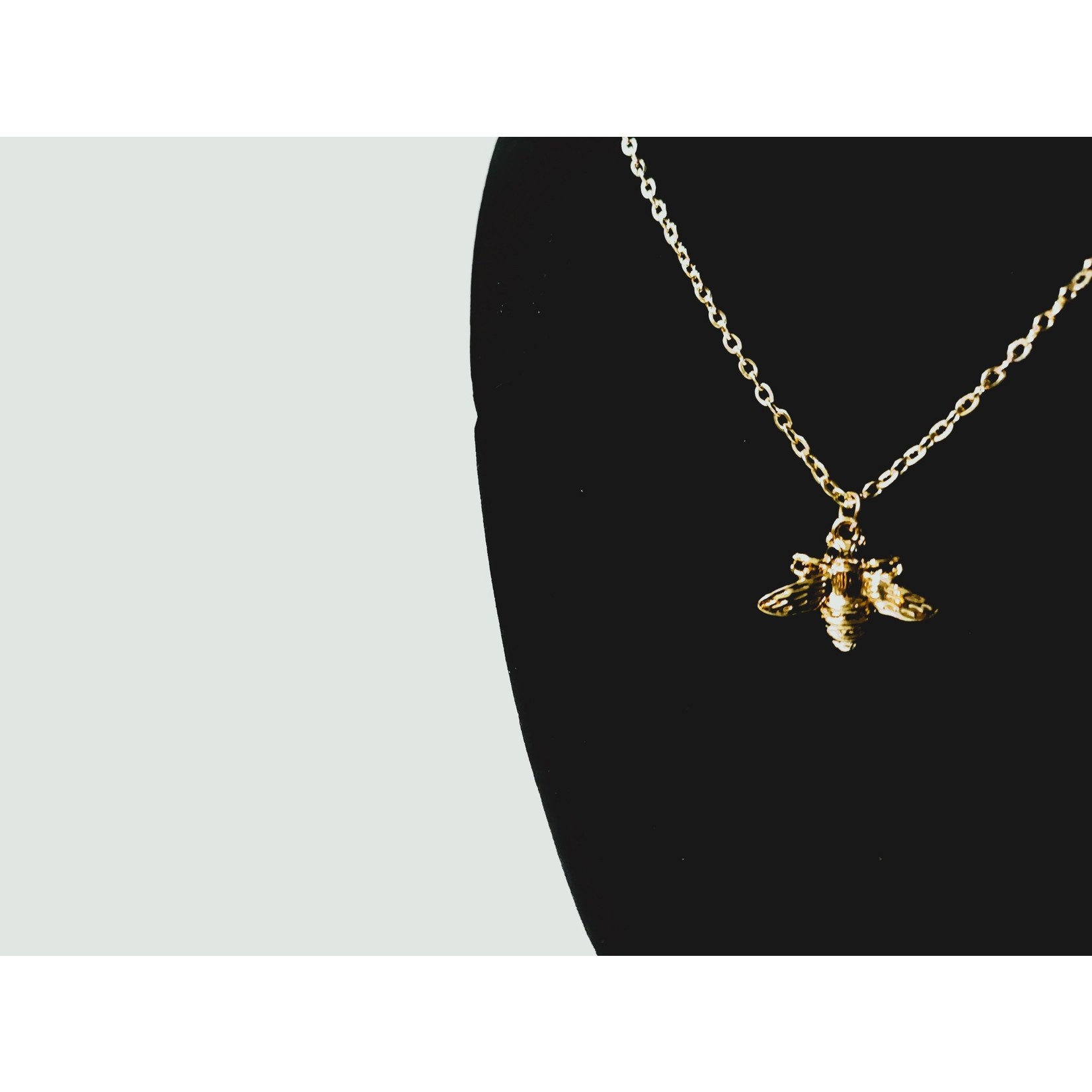 Cosette von lee gold bee necklace