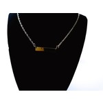 Cosette von lee gold bar necklace