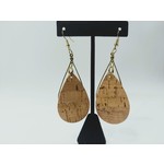 Cosette von lee cork drop earrings