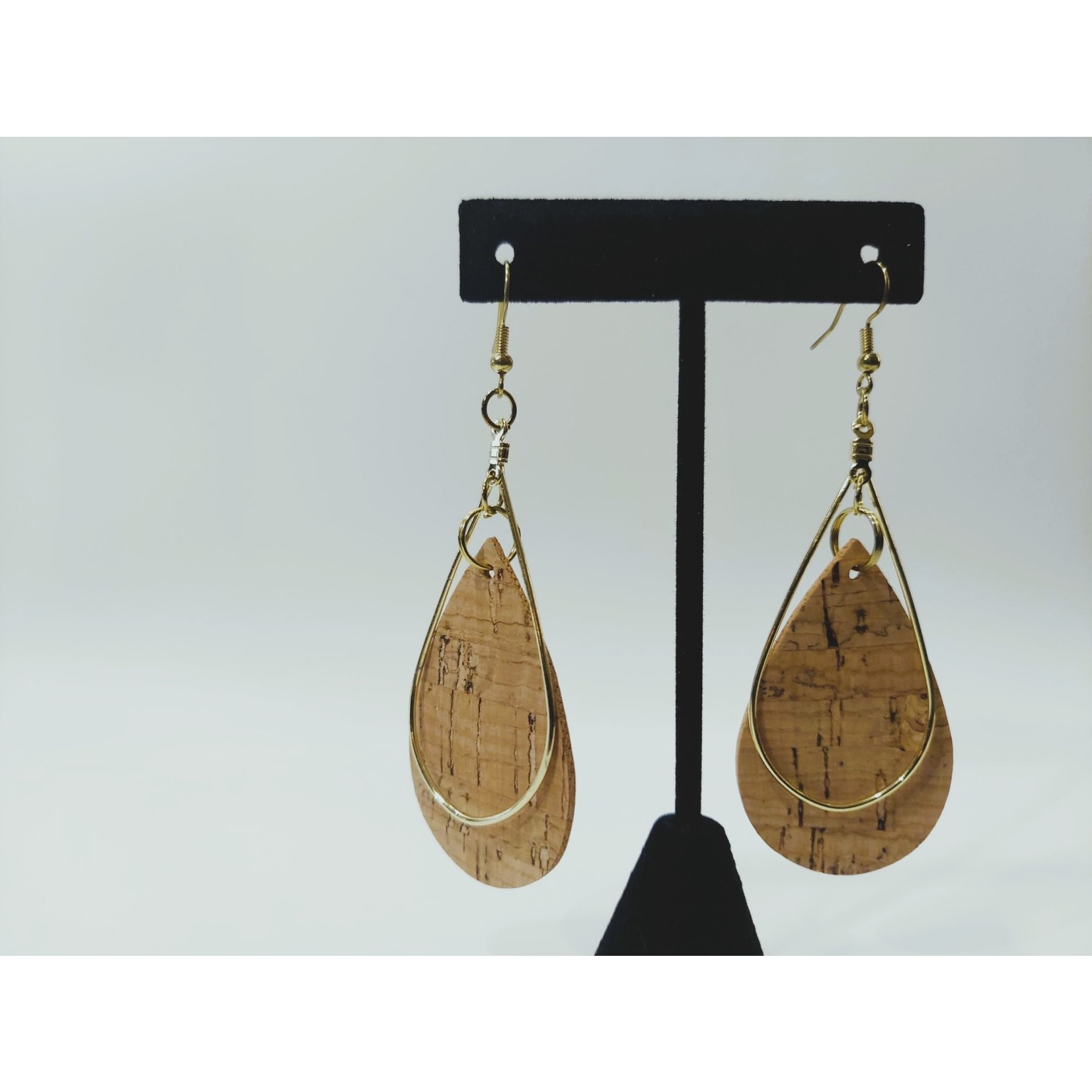 Cosette von lee cork drop earrings