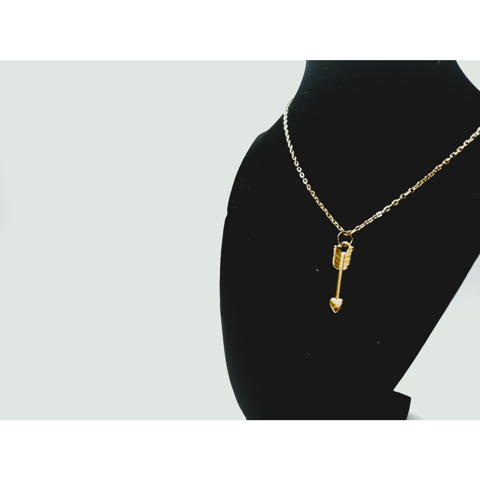 Cosette von lee gold plated arrow necklace