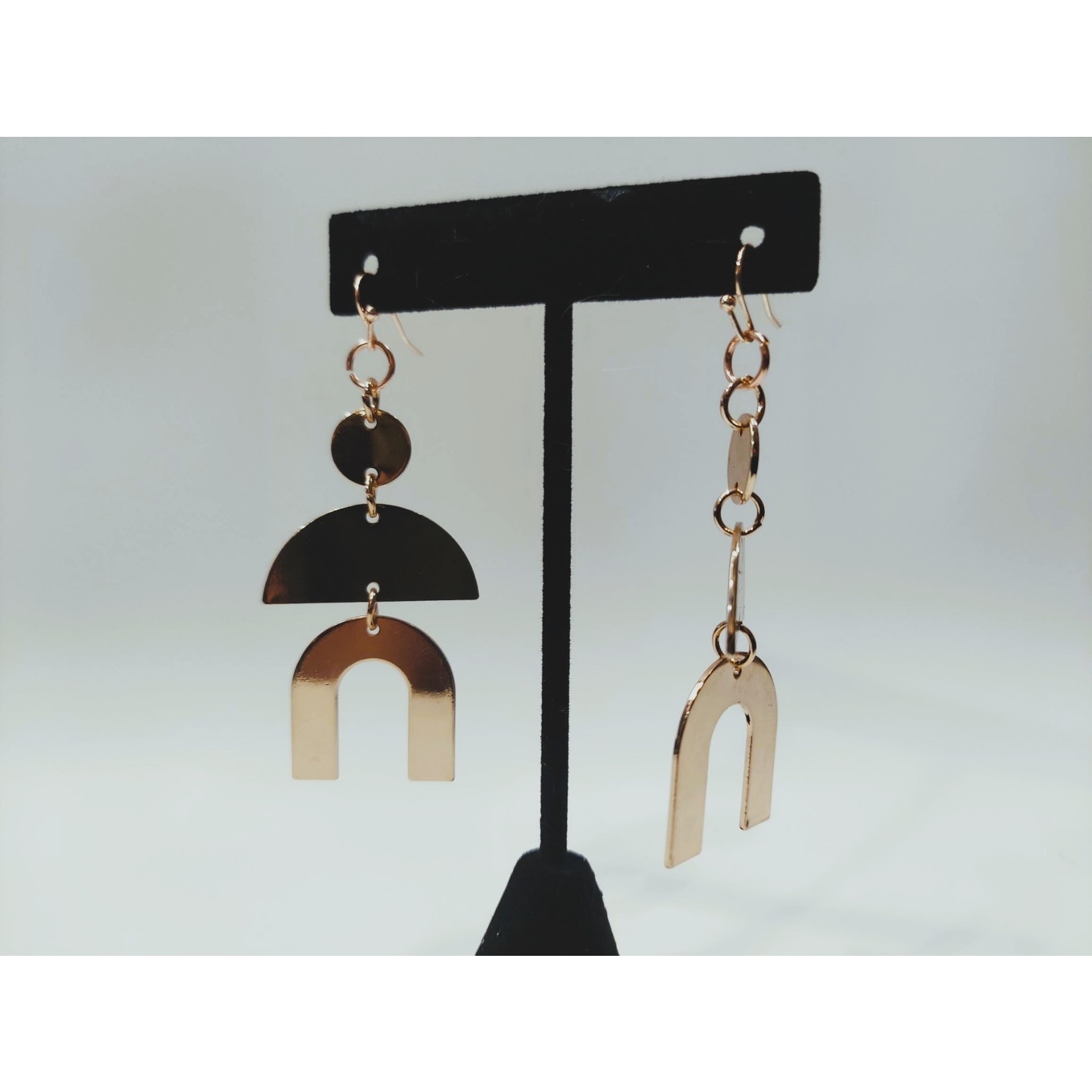 Cosette von lee 3tier tribal gold earring