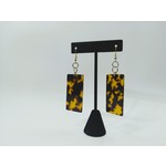 Cosette von lee brown marble earring