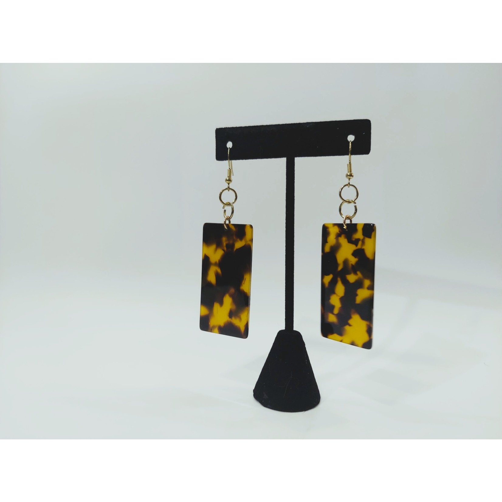 Cosette von lee brown marble earring