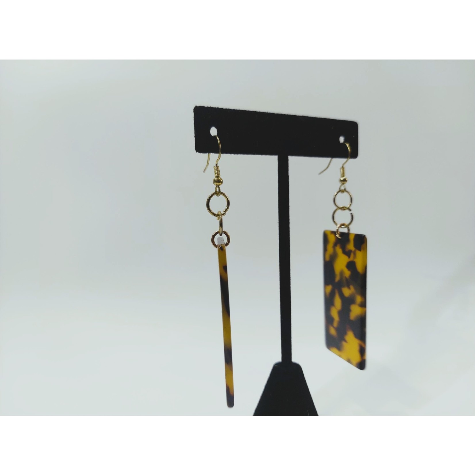 Cosette von lee brown marble earring