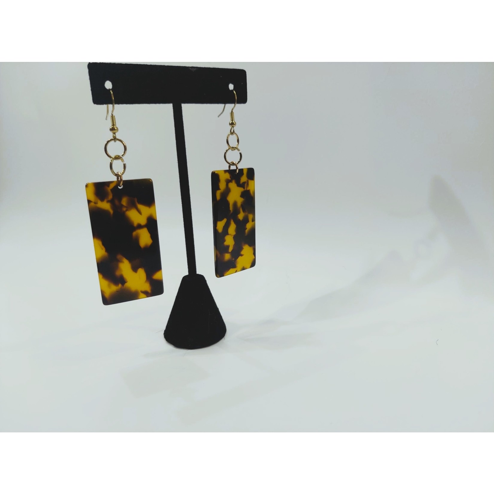 Cosette von lee brown marble earring